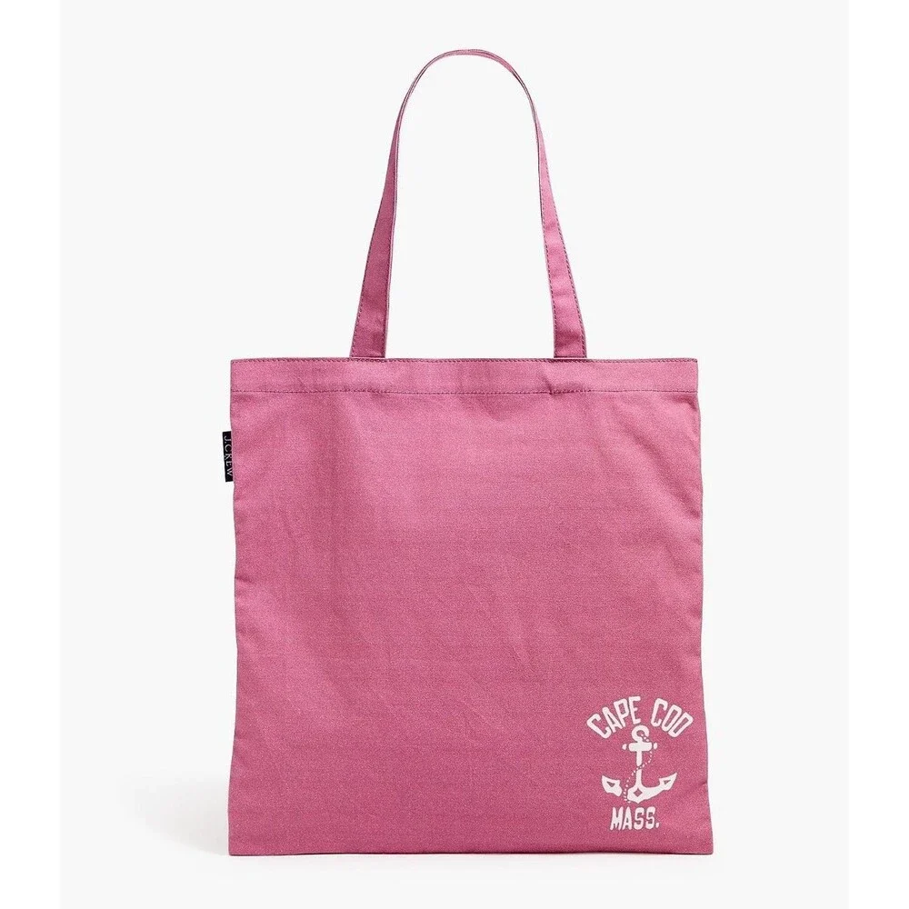 J. Crew Cape Code Canvas Tote Bag NWT